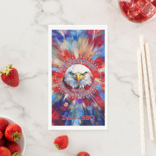 The Spirit Of 1776, 2026 America’s Red Eagle Firew Napkin