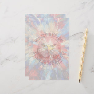 The Spirit Of 1776, 2026 America’s Red Eagle Firew Stationery