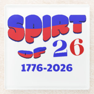 THE SPIRIT OF 26  GLASS COASTER