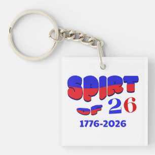 THE SPIRIT OF 26 KEYCHAIN