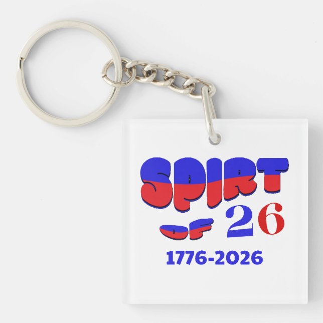  THE SPIRIT OF 26  KEYCHAIN (Front)