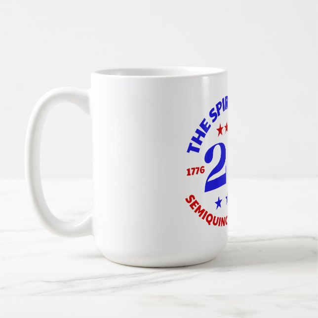 THE SPIRIT OF 26 - SEMIQUINCENTENNIAL COFFEE MUG (Left)
