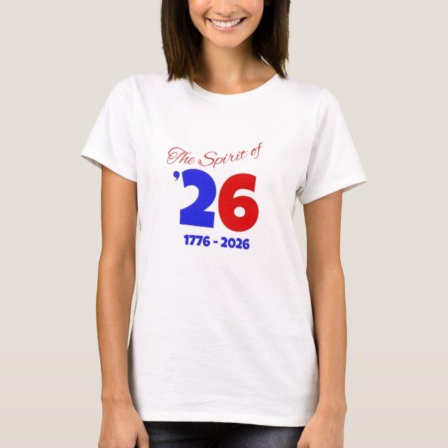 THE SPIRIT OF 26  T-Shirt (Front)