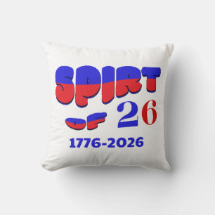  THE SPIRIT OF 26  THROW PILLOW