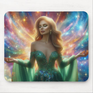 The Spirit of a Woman Laptop Desktop Computer Mouse Pad