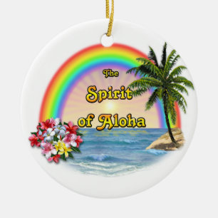 The Spirit of Aloha Ceramic Ornament