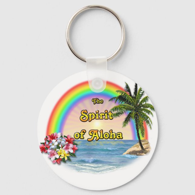 The Spirit of Aloha Keychain (Front)