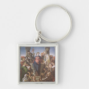 The Spirit of Chivalry, c.1845 Keychain