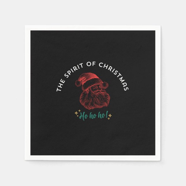 THE SPIRIT OF CHRISTMAS NAPKIN (Front)