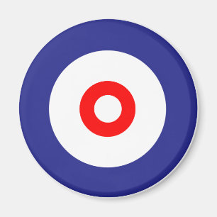 The spirit of Curling Magnet