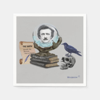 THE SPIRIT OF EDGAR A. POE NAPKIN