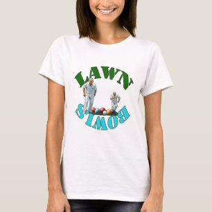 The Spirit of Lawn Bowls: Bowlers and Bowls T-Shirt