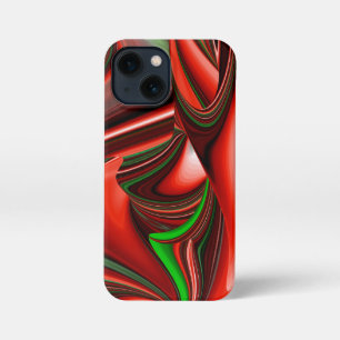 The spirit of Love and Hope Abstract 3D Rainbowart iPhone 13 Mini Case