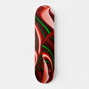 The spirit of Love and Hope Abstract 3D Rainbowart Skateboard