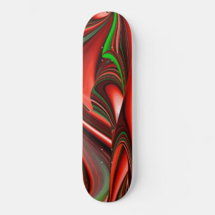 The spirit of Love and Hope Abstract 3D Rainbowart Skateboard