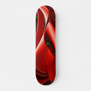 The spirit of Love and Hope Abstract 3D Rainbowart Skateboard