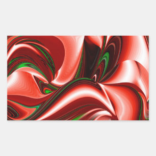 The spirit of Love and Hope Abstract 3D Rainbowart Sticker