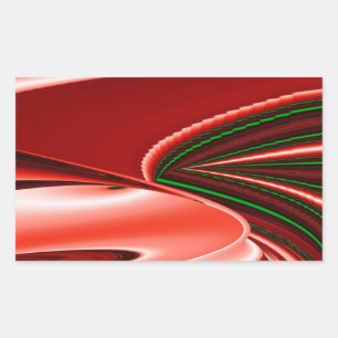 The spirit of Love and Hope Abstract 3D Rainbowart Sticker