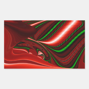 The spirit of Love and Hope Abstract 3D Rainbowart Sticker