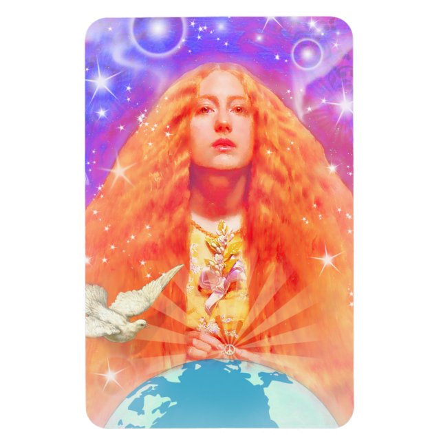 The Spirit Of Peace Magnet (Vertical)