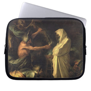 The Spirit of Samuel appearing to Saul at the hous Laptop Sleeve