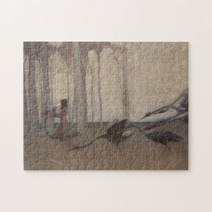 The Spirit of the Plains Sydney Long Mythology  Jigsaw Puzzle