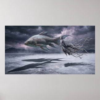 The Spirit of the Salt Flats Poster