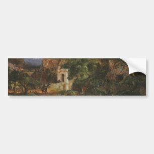 The Spirit of War (Battle at a Medieval Castle) Bumper Sticker
