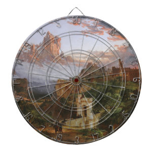 The Spirit of War (Battle at a Medieval Castle) Dartboard