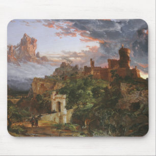 The Spirit of War (Battle at a Medieval Castle) Mouse Pad