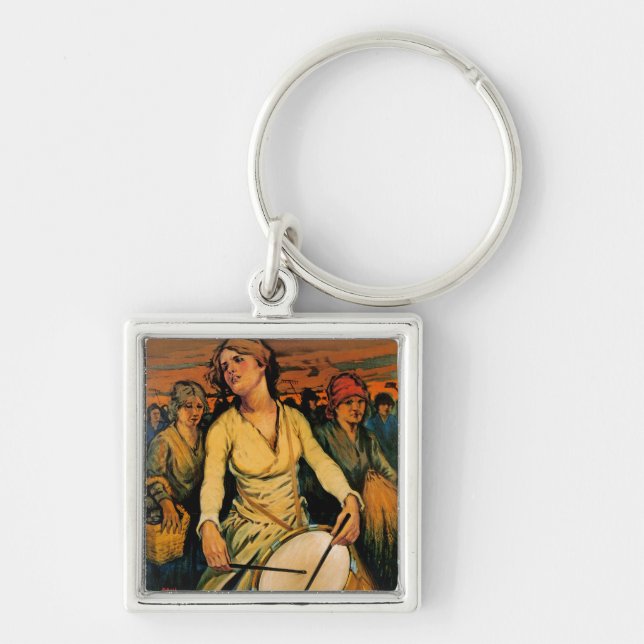 The Spirit of Woman Power Keychain (Front)