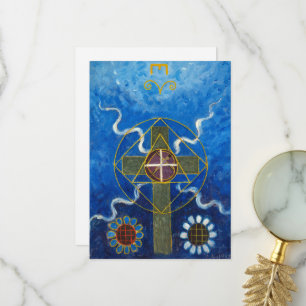 The Spirit World, No.16, 1913 by Anna Cassel Thank You Card