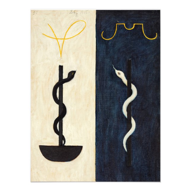 The Spirit World, No.57, 1915 by Anna Cassel Photo Print (Front)