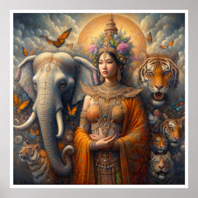 The spiritual art poster (Front)