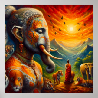 The spiritual art poster