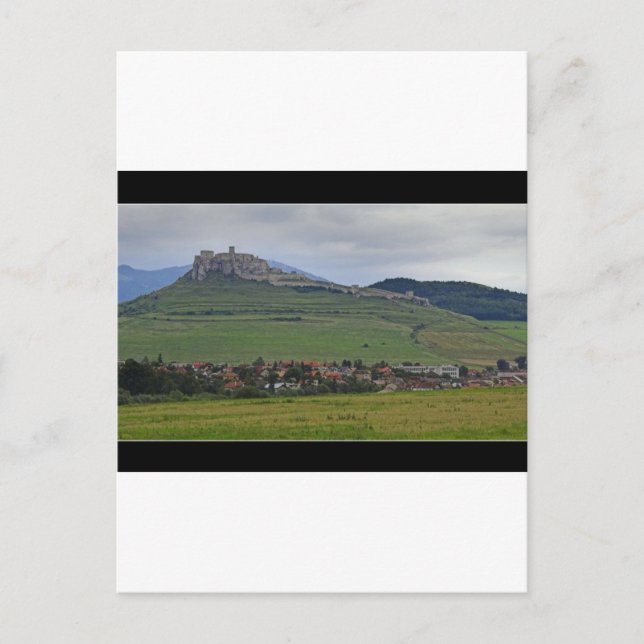 The Spis Castle The Largest Castle Of Central Euro Postcard (Front)