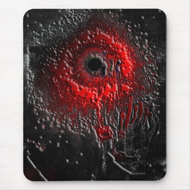 The Splatter Effect Mouse Pad (Front)