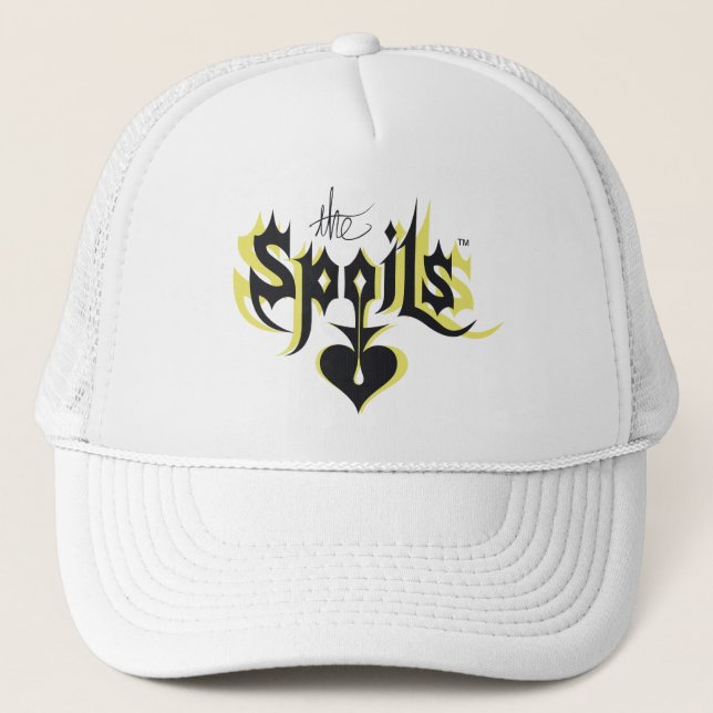 The Spoils Logo Trucker Hat (Front)