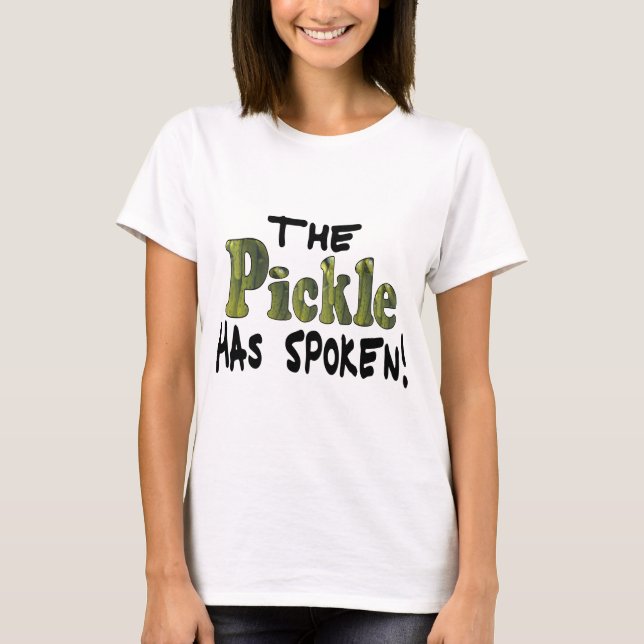 The Spoken Pickle T-Shirt (Front)