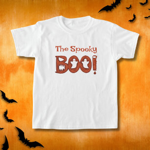 The Spooky Boo Halloween Family Matching Kids T-Shirt