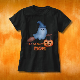 The Spooky Mom Halloween Family Matching Women’s T-Shirt