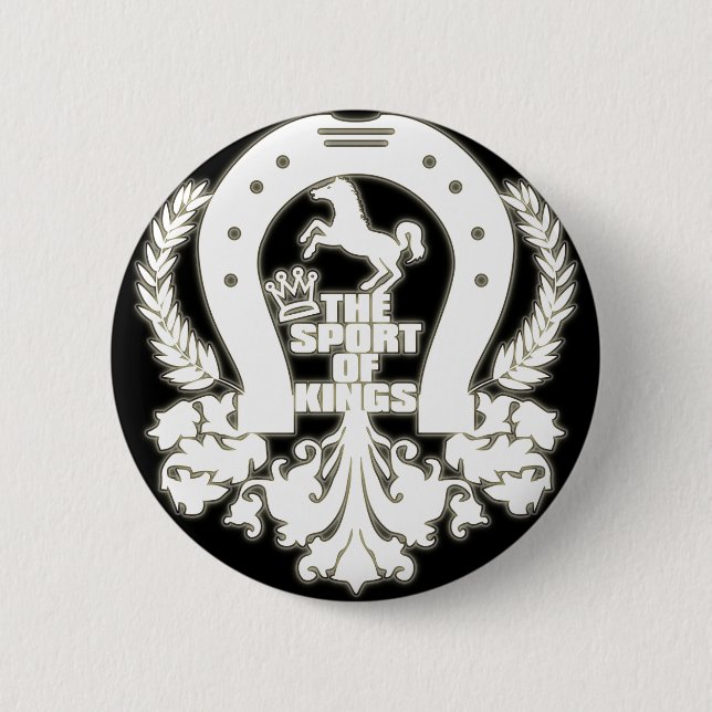 The_Sport_Of_Kings 2 Inch Round Button (Front)
