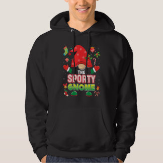 The Sporty Gnome Matching Family Merry Christmas P Hoodie
