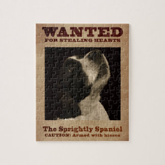 The Sprightly Springer Spaniel Jigsaw Puzzle