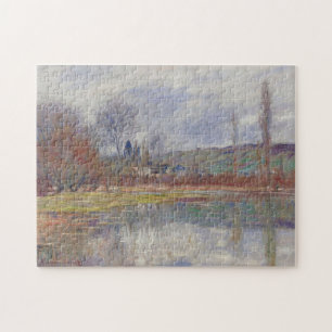 The Spring at Vetheuil Monet Fine Art Jigsaw Puzzle