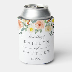 The Spring Blossoms Wedding Collection Can Cooler