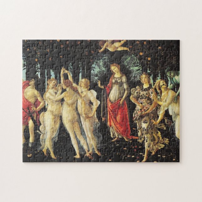 The Spring by Botticelli Jigsaw Puzzle (Horizontal)