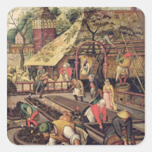 The Spring Square Sticker