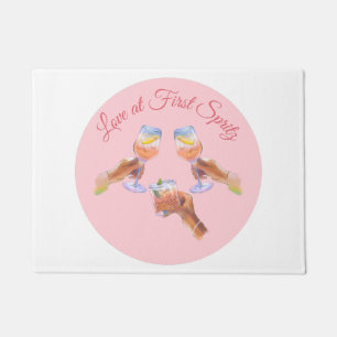 The Spritz Squad   Aperol Bachelorette Party Theme Doormat