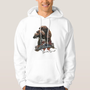 The Sprocker Spaniel , Gun dog art  Hoodie